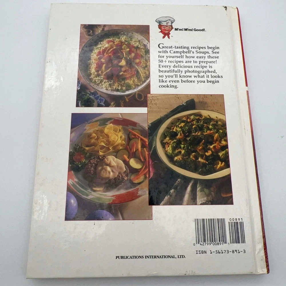 Vintage Campbell's Deliciously Easy Recipes Cookbook‎ 1992 15 Min Meals Recipe